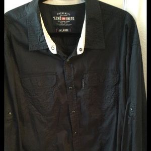 Echo unlimited 2XL  black long sleeve shirt